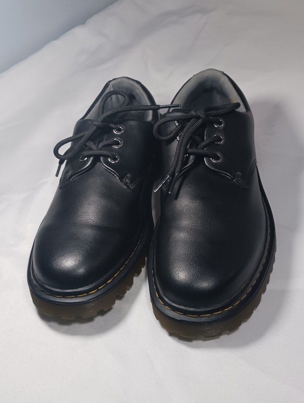 Dr. Martens Comfy Oxfords Black Leather M7 / W8 - Picture 8 of 16